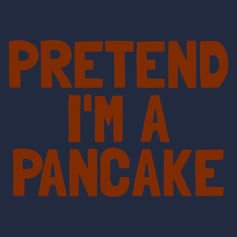 Stell dir vor, ich bin ein Pfannkuchenfrühstück Ha