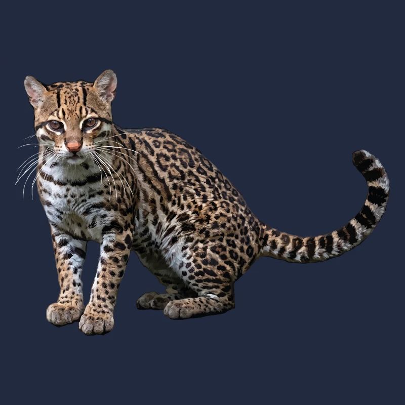 Künstlerischer Leopard