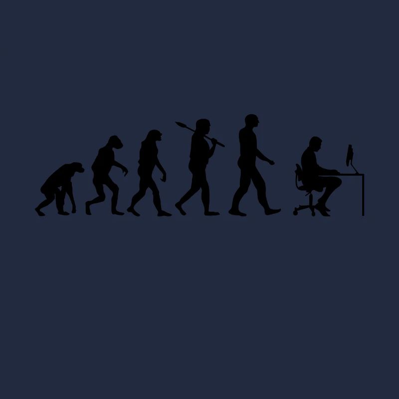 Programmeur T-shirt · · Evolution de l'informatique