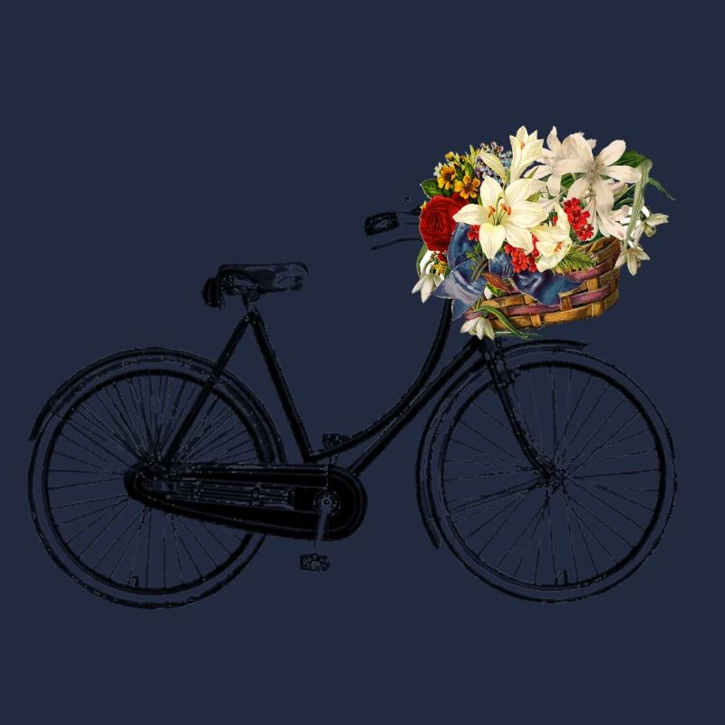 bicyclette-vélo-fleure