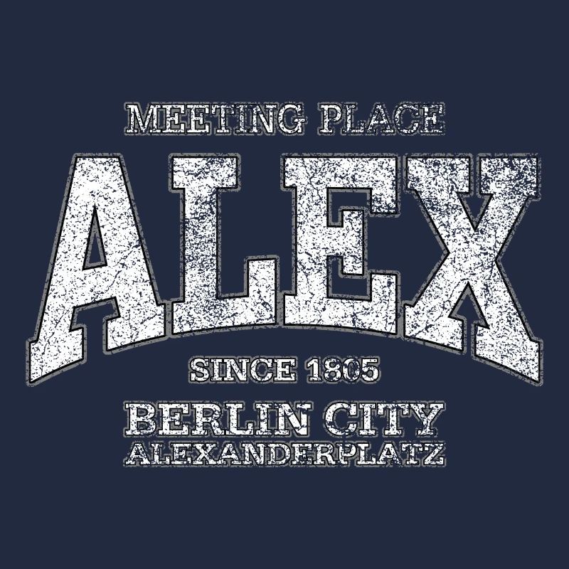 Alex Berlin Alexanderplatz (white extreme old)