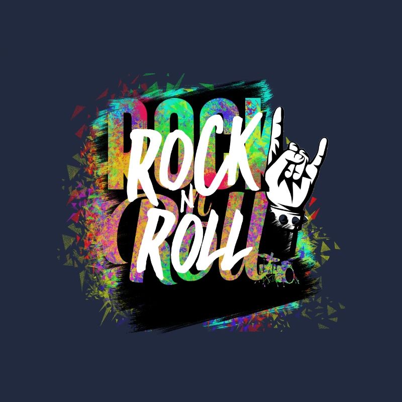 Explosion de couleurs Rock n Roll