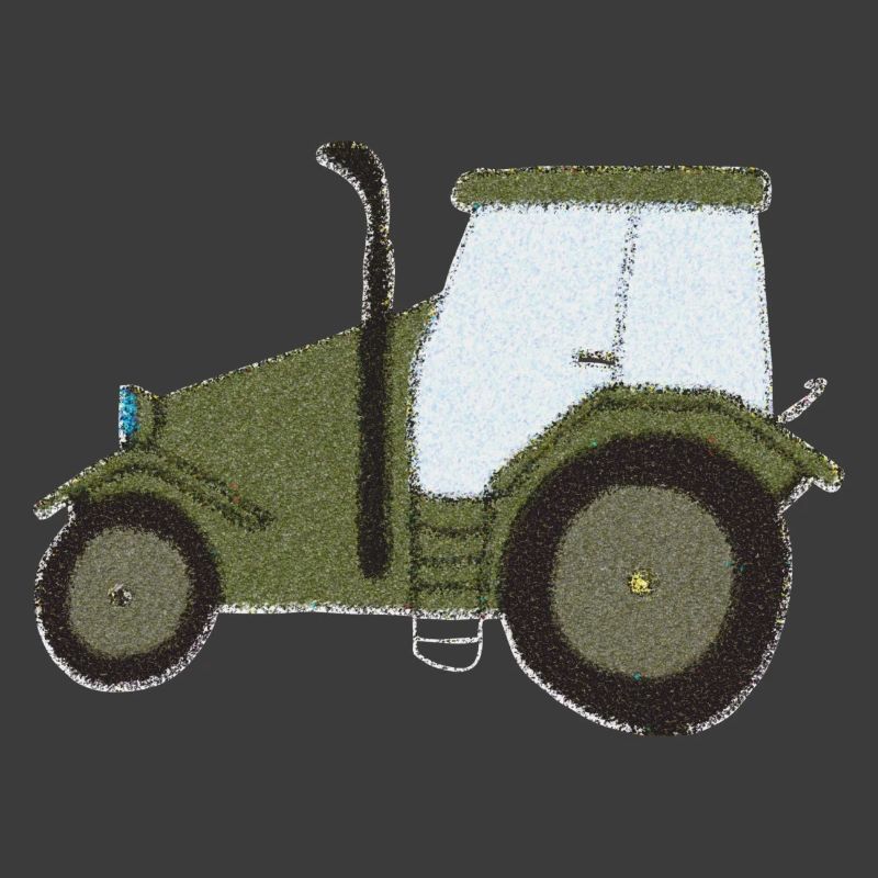 Tractor Oldtimer Impressionism