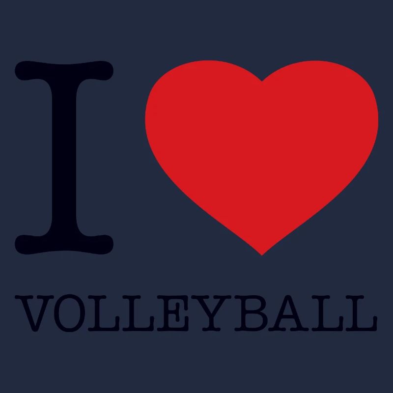 I LOVE VOLLEYBALL