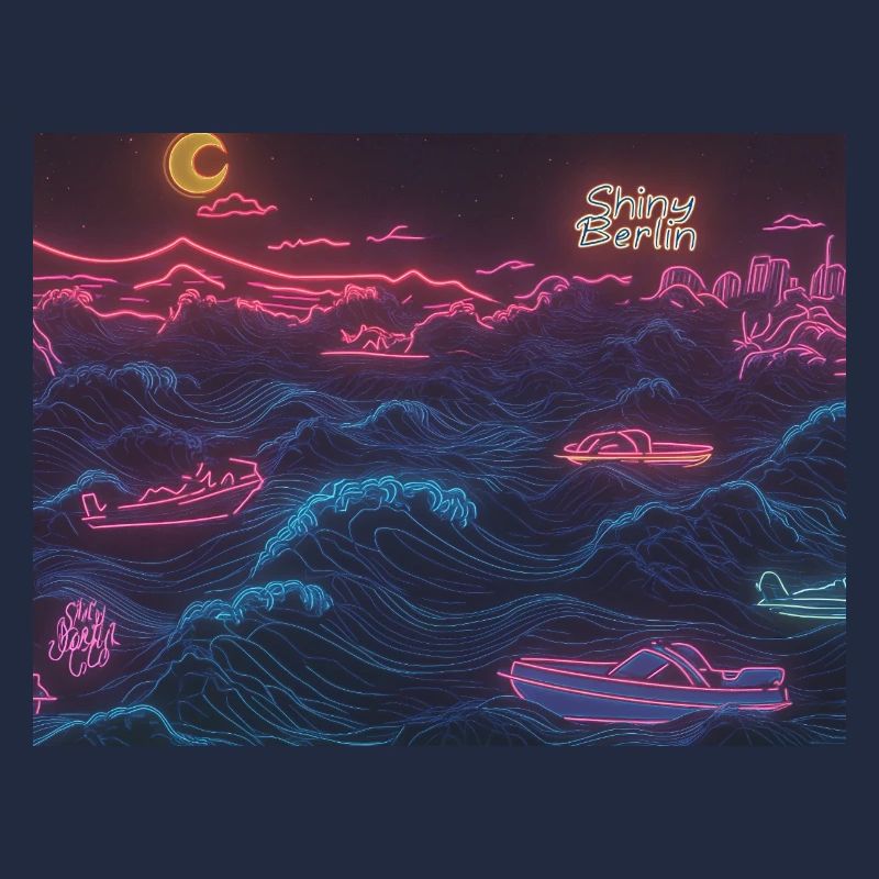Neon waves