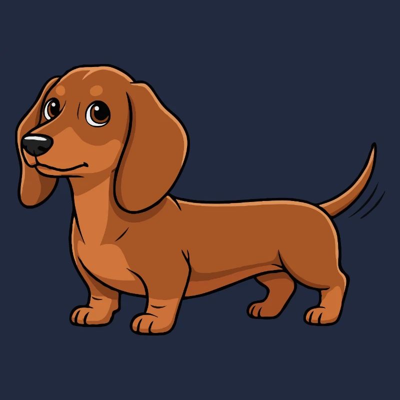 Teckel_puppy_bruin