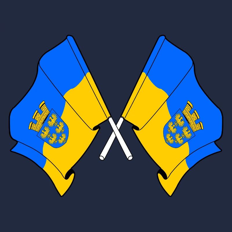 Lower Austria Crossed Flags