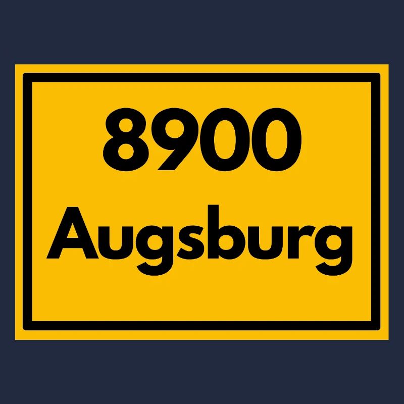 OLD POSTCODE POSTCODE RETRO 8900 AUGSBURG