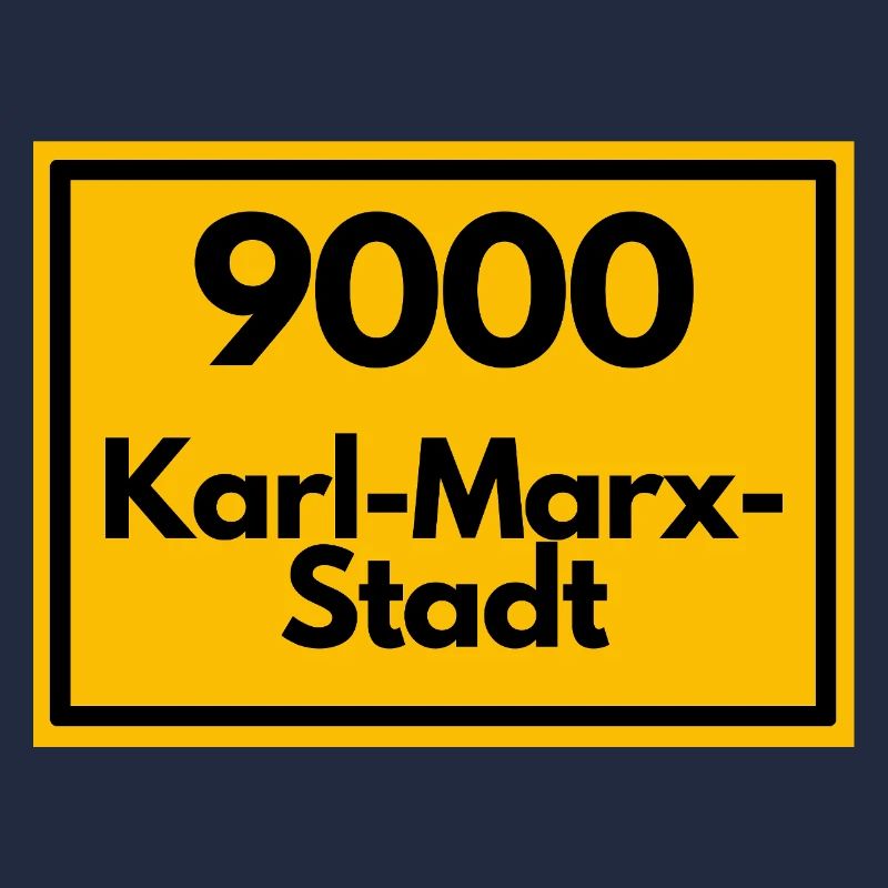 OLD POSTCODE POSTCODE RETRO 9000 KARL-MARX-STADT