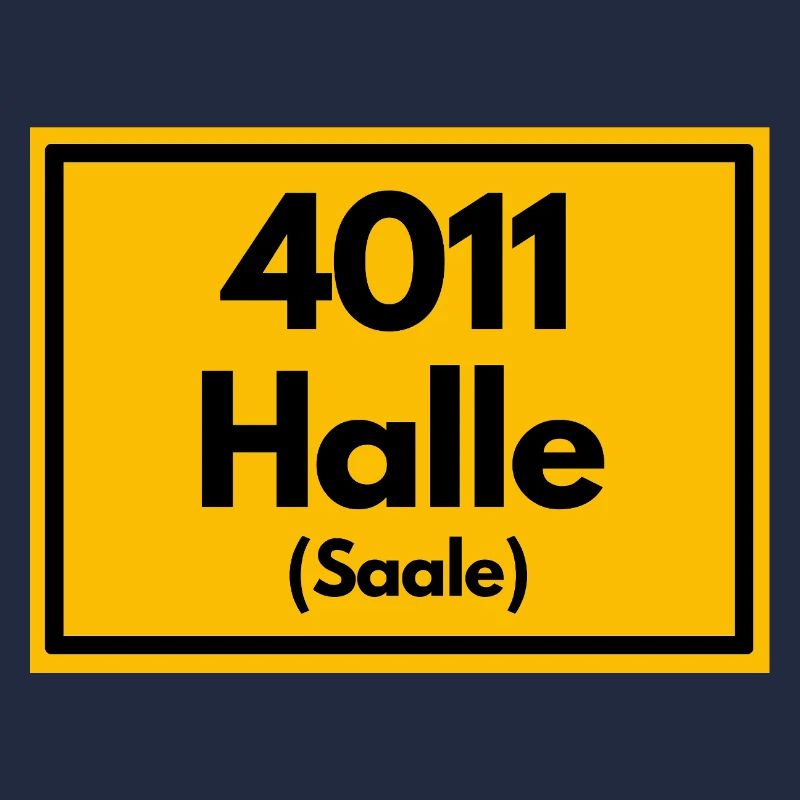 OLD POSTCODE POSTCODE RETRO 4011 HALLE (SAAALE)