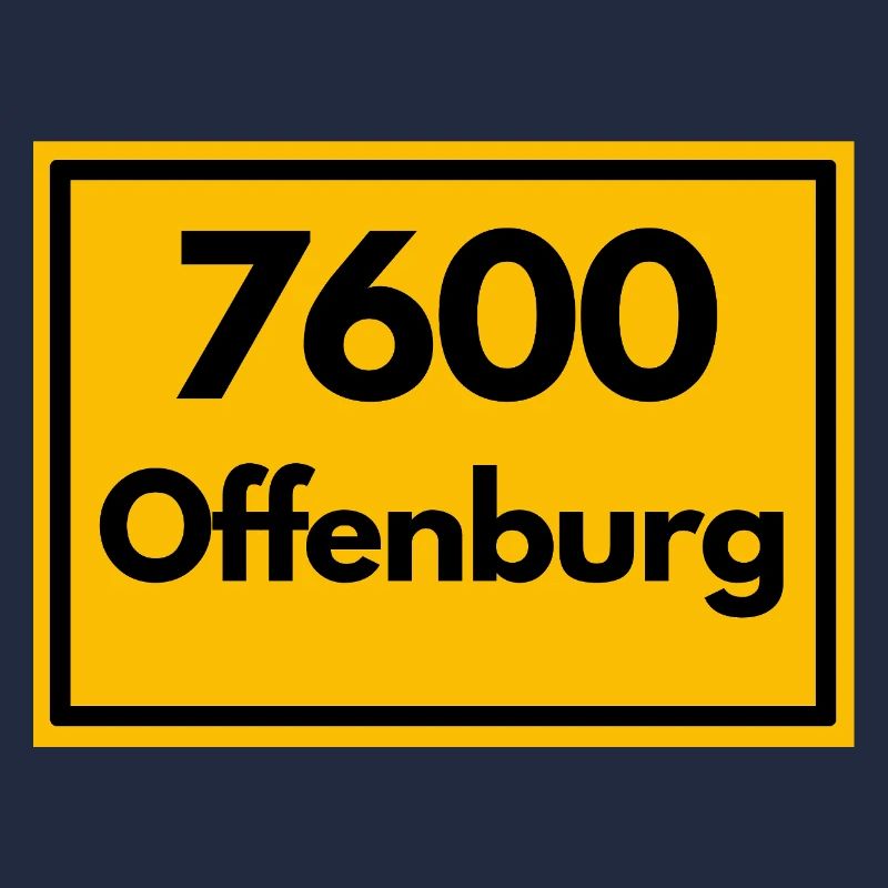 ANCIEN CODE POSTAL RETRO 7600 OFFENBURG