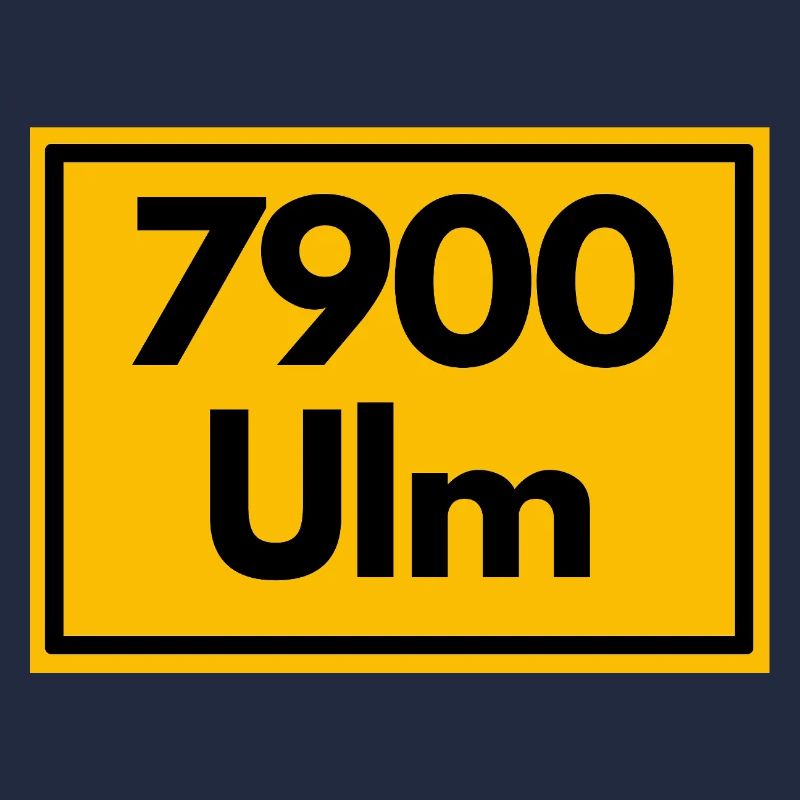 OLD POSTCODE POSTCODE RETRO 7900 ULM MÜNSTERSTADT