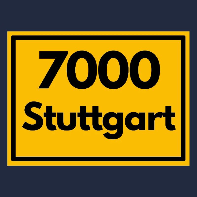 ANCIEN CODE POSTAL RÉTRO 7000 STUTTGART SCHWABE