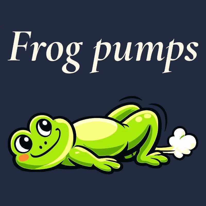 Frog Pumps funny frog saying
