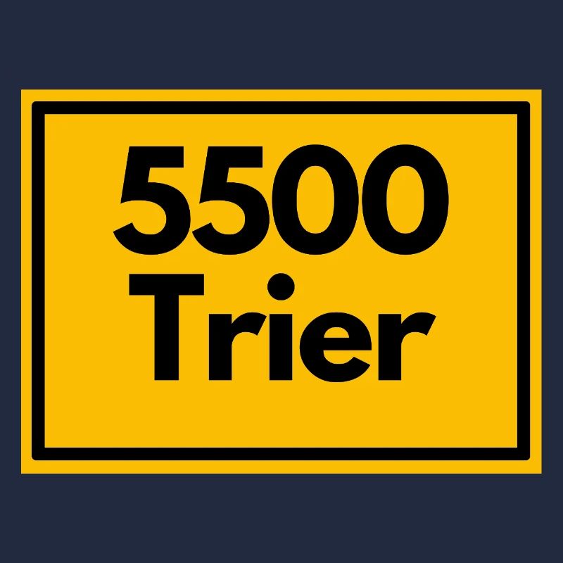 OLD POSTCODE POSTCODE RETRO 5500 TRIER MOSSEL ROMA