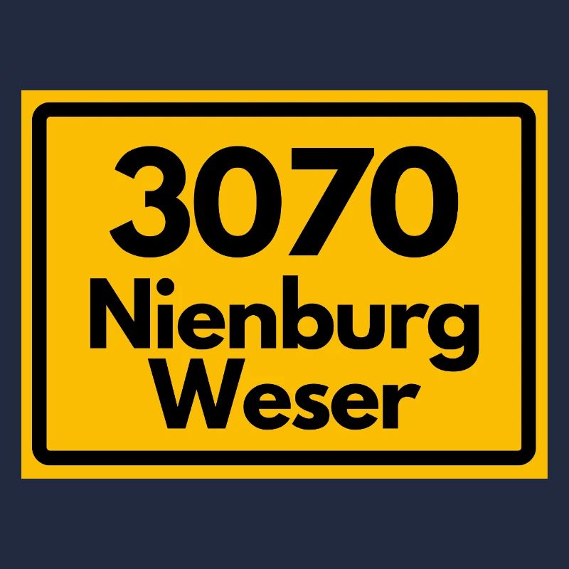 OLD POSTCODE POSTCODE RETRO 3070 NIENBURG WESER!