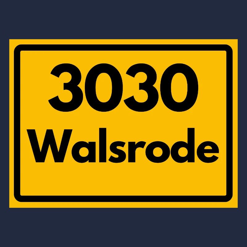 OLD POSTCODE POSTCODE RETRO 3030 WALSRODE VOGELW.