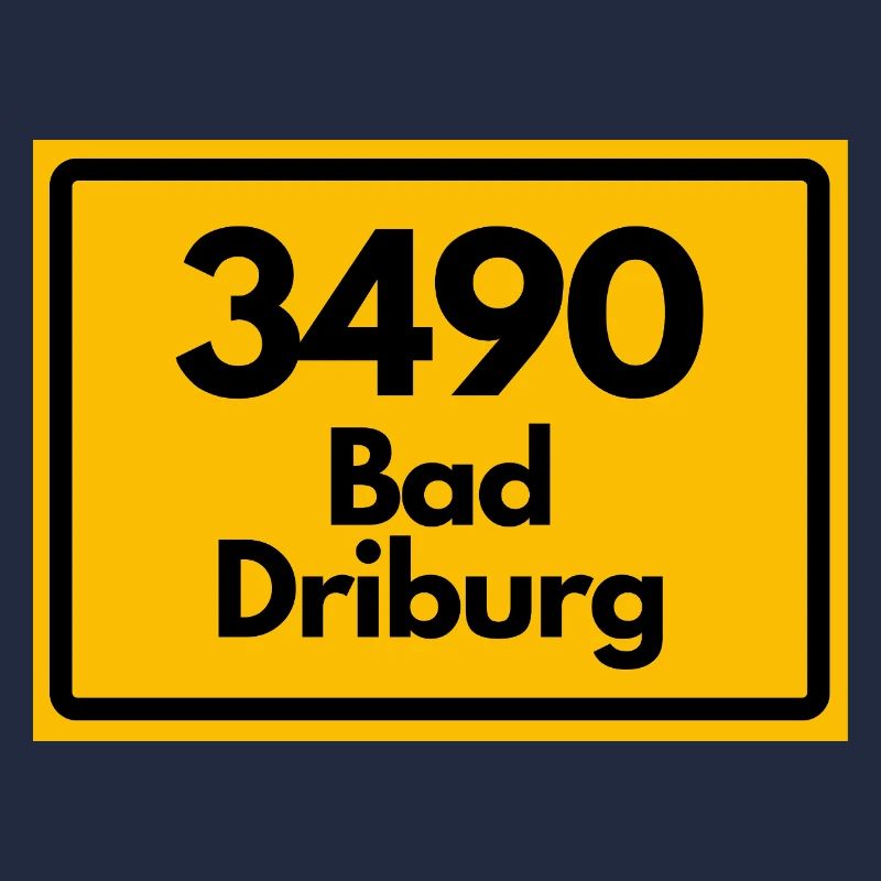 OLD POSTCODE POSTCODE RETRO 3490 BAD DRIBURG