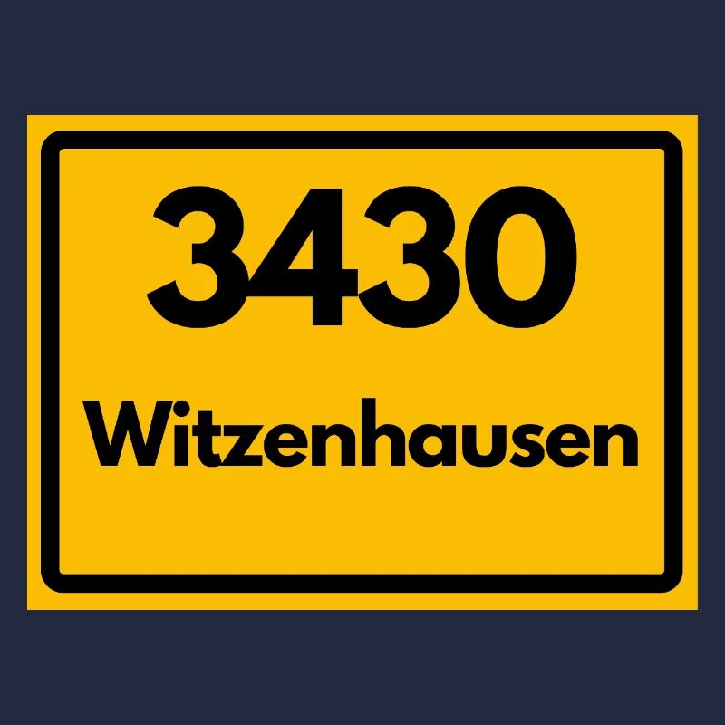 OLD POSTCODE ZIP CODE RETRO 3430 WITZENHAUSEN