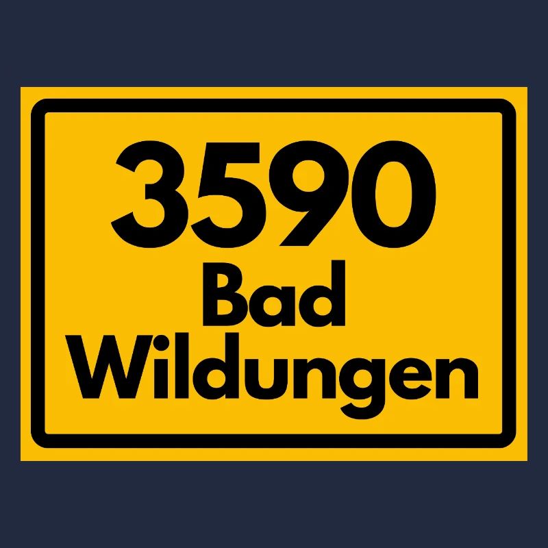 OLD POSTCODE POSTCODE RETRO 3590 BAD WILDUNGEN
