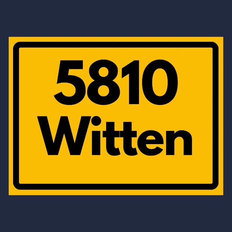 ANCIEN CODE POSTAL RETRO 5810 WITTEN
