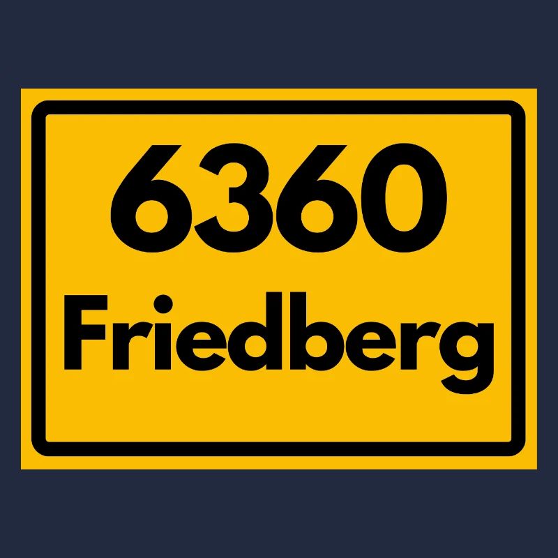 ANCIEN CODE POSTAL RÉTRO 6360 FRIEDBERG HEIMAT