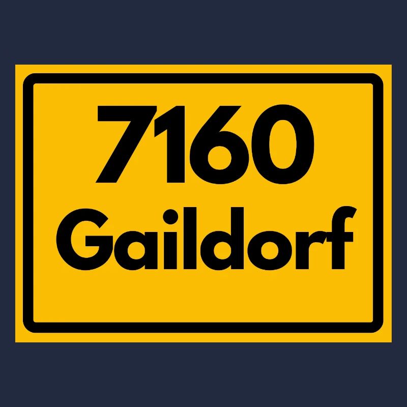 ANCIEN CODE POSTAL RETRO 7160 GAILDORF HEIMAT