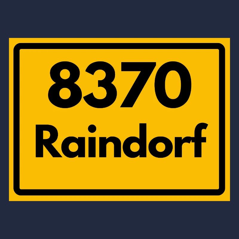 ANCIEN CODE POSTAL RETRO 8370 RAINDORF HEIMATT