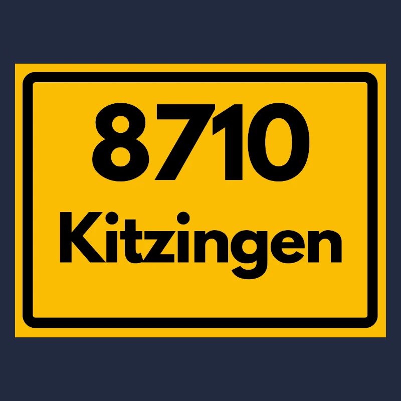 OLD POSTCODE ZIP CODE 8710 KITZINGEN HEIMATSTOLZ