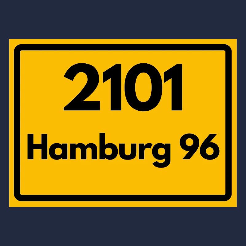 OLD POSTCODE POSTCODE RETRO 2101 HAMBURG 96 HEIMAT