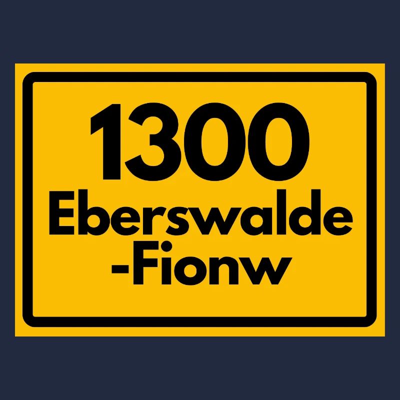 ALTE POSTLEITZAHL PLZ RETRO 1300 EBERSWALDE FINOW 