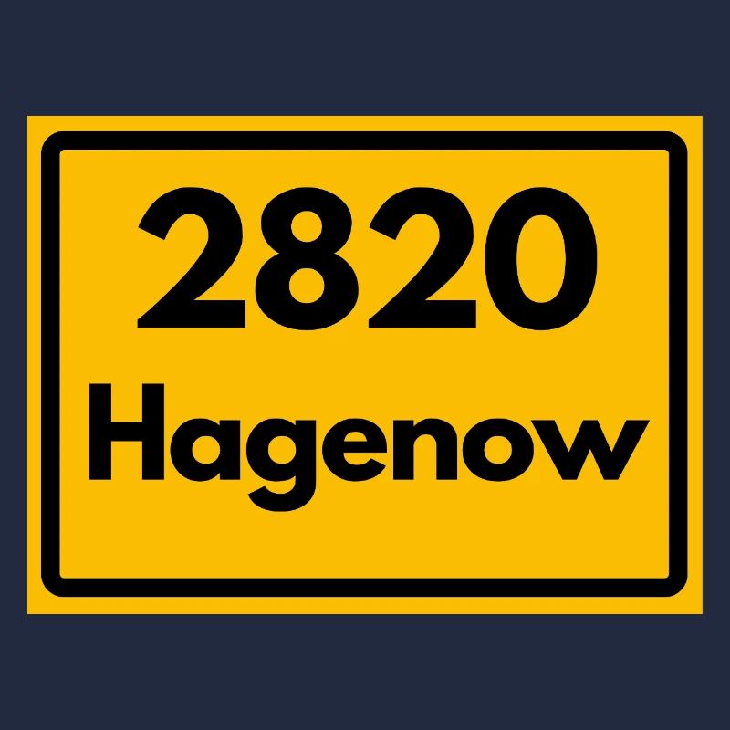 OLD POSTCODE POSTCODE RETRO 2820 HAGENOW HEIMAT