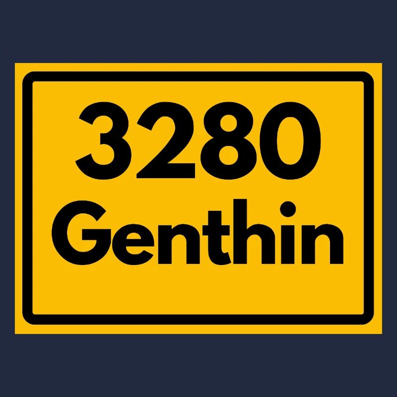 ANCIEN CODE POSTAL RÉTRO 3280 GENTHIN HEIMAT