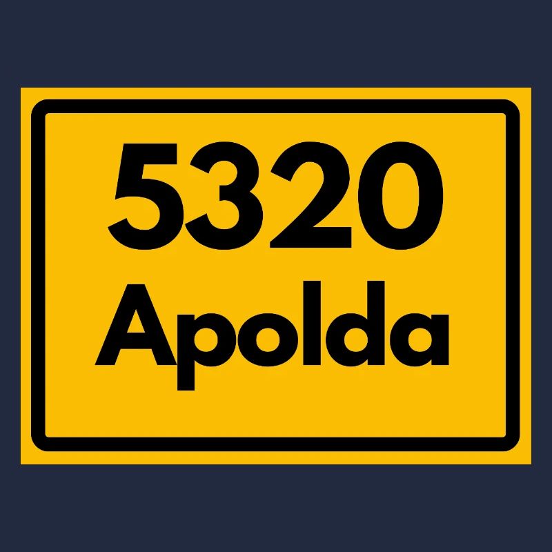 ALTE POSTLEITZAHL PLZ 5320 Apolda Glockenstadt
