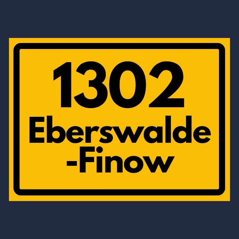 ALTE POSTLEITZAHL 1302 EBERSWALDE-FINOW OSTALGIE