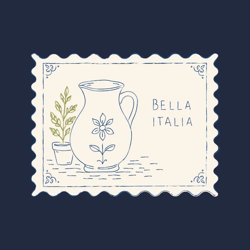 Bella Italia Ceramic Pitcher