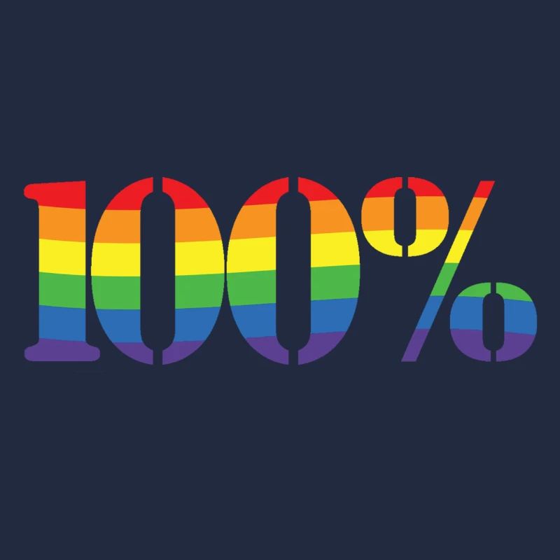100% Regenbogen