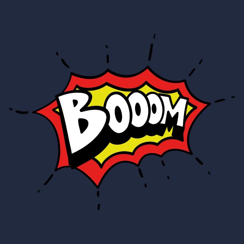 boom comic design
