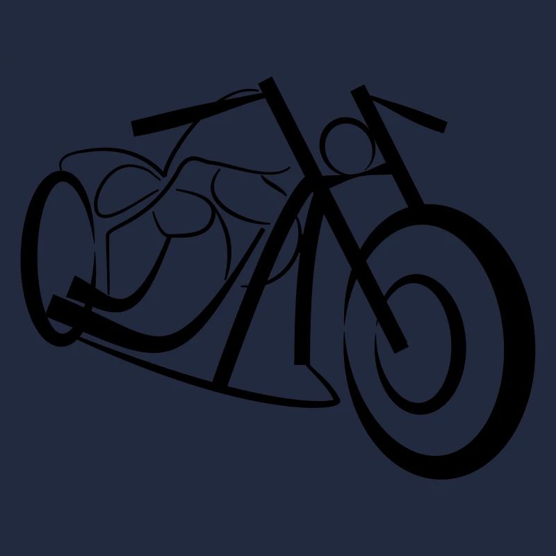 Custom Chopper Bike