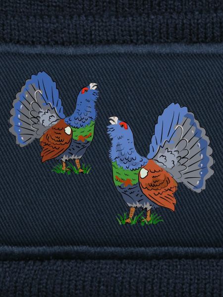 Faszinierende Auerhahn-Duo-Illustration