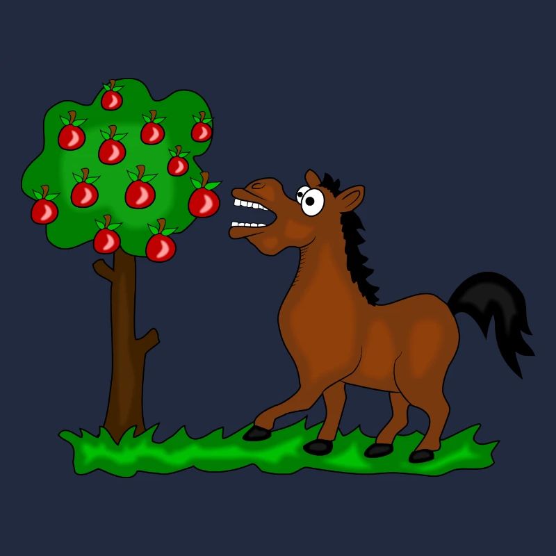 pferd baum