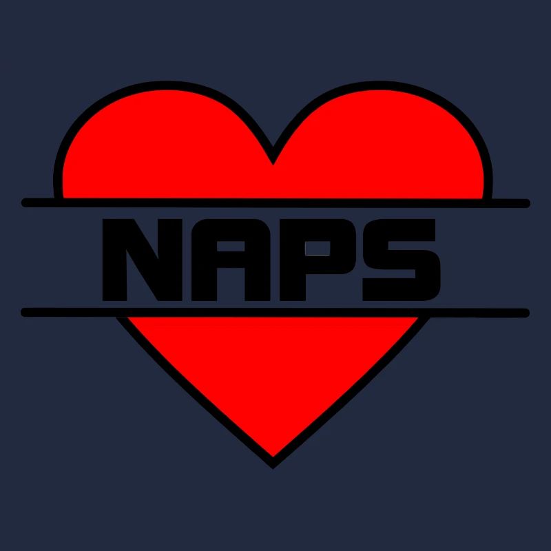 Herz, ich liebe Nickerchen