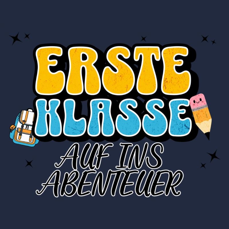 Erste Klasse Abenteuer Motiv