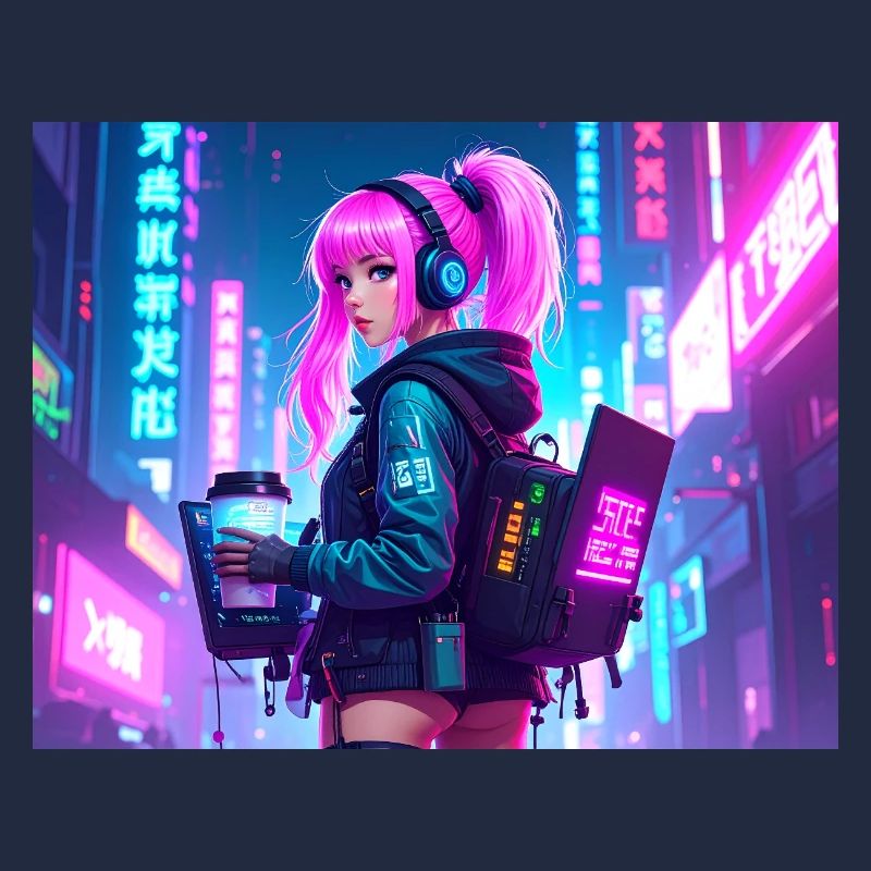 Cyber DJ Coder – Beats, Bytes & Blinks