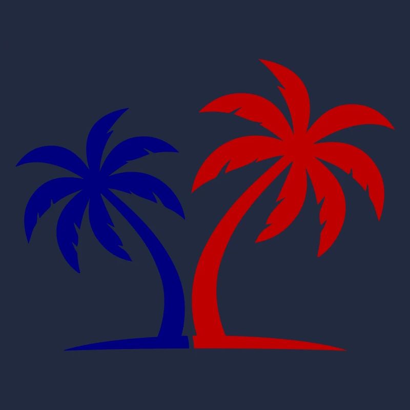 Palm Tree Symbol Island