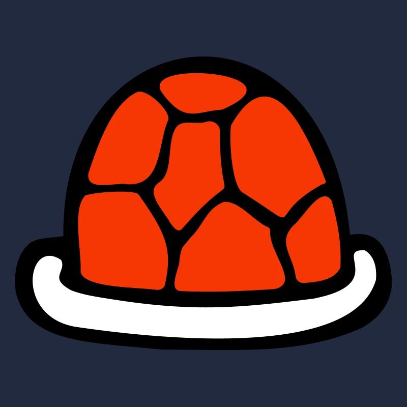 Turtle shell without turtle cute shell
