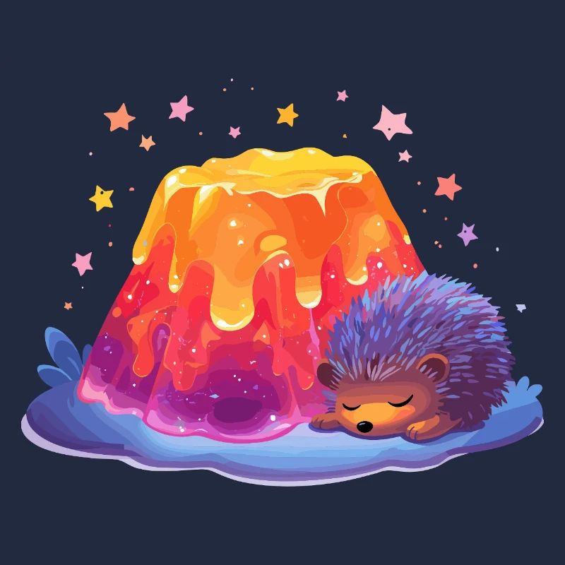 Lava Hill Cuddly Hedgehog