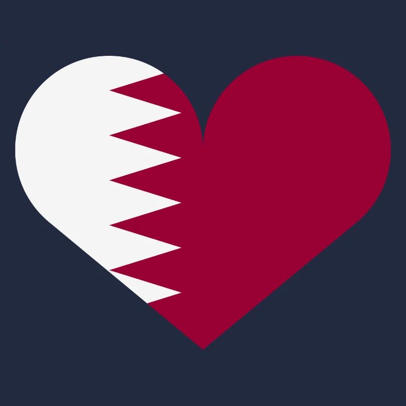 Katar-Herzflagge