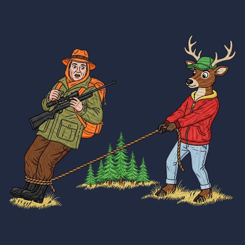 Waldschlepper-Duo: Jäger & Hirsch