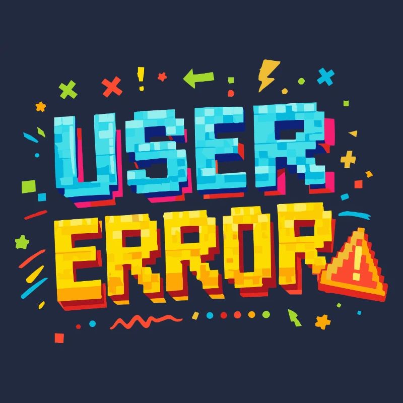 User Fehler Pixelkunst